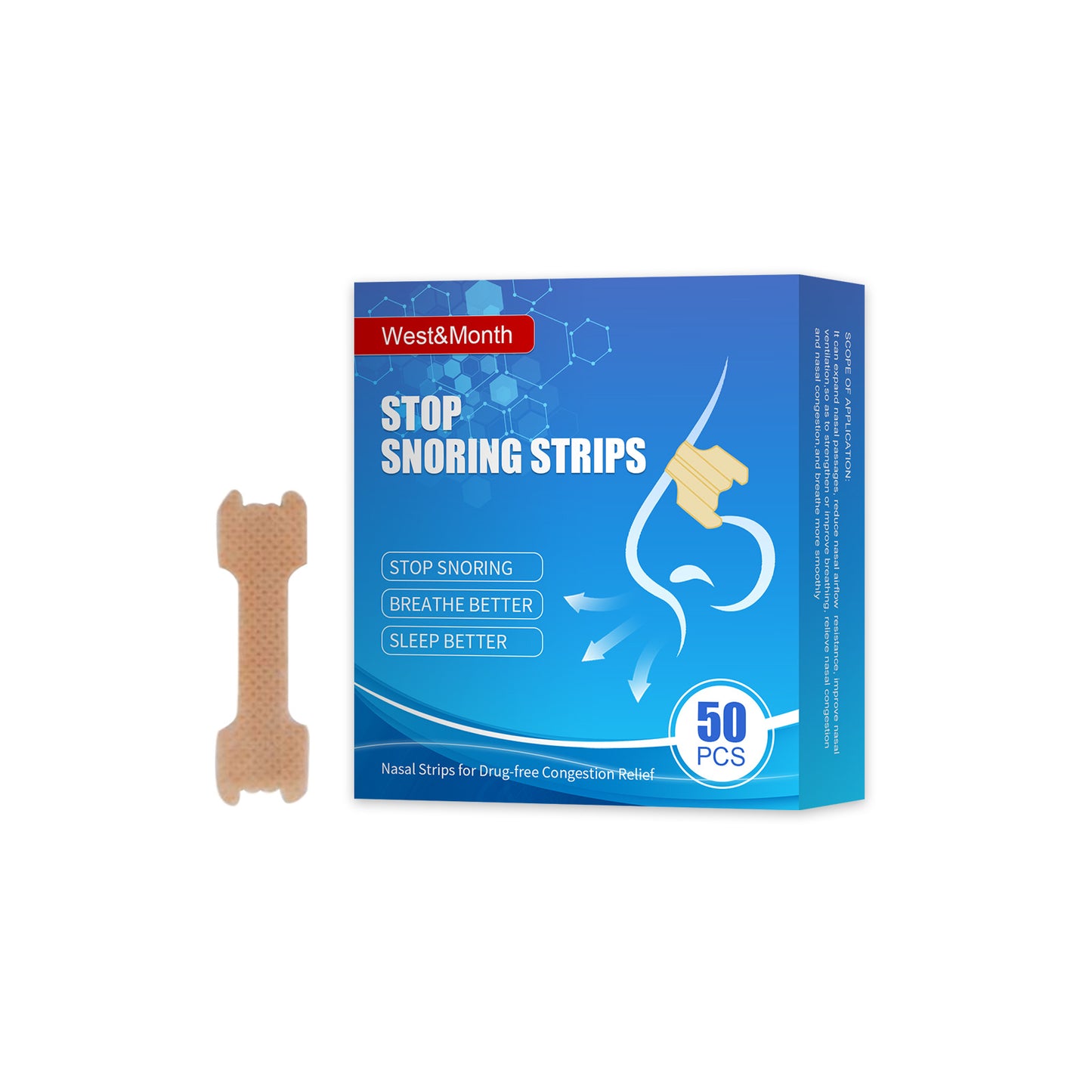 BreatheEase™ Nasal Strips